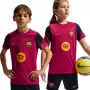 Nike FC Barcelona Strike Koszulka Piłkarska dla Dzieci Bordowa L