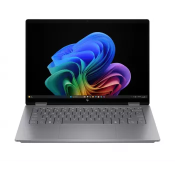 HP OmniBook X Flip 2-in-1 14-fk0020nw, 14,2 inch 2.8K OLED dotykowy, AMD Ryzen AI 5 340, 16GB RAM, 512GB SSD, Radeon 840M, Win11, Meteor Silver