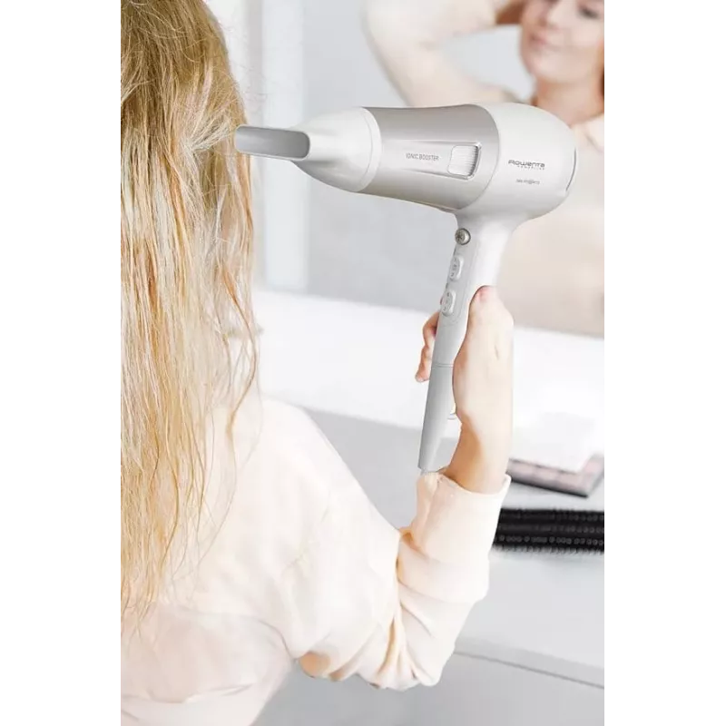 Suszarka do włosów Rowenta Power 2100W biało-srebrna