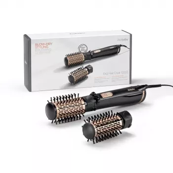 BaByliss Big Hair Dual Rotating Hot Air Styler, 1000 W, czarno-złoty