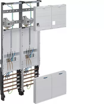 Hager ZK33Q3NT universZ Pole kompletne 1050x500mm 3-punktowe 2 miejsca licznikowe 10 mm² z funkcją odłączania