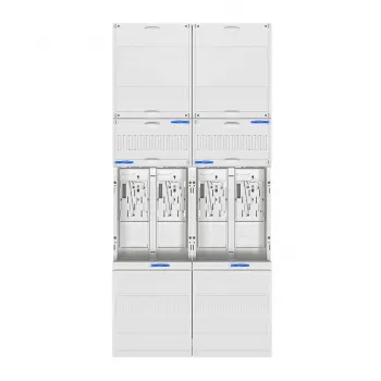 HAGER ZK3EN24 Uniwersalne kompletne pole pomiarowe Z-Wiring, 4 pozycje pomiarowe, BKE-I, szerokość 2 pól, 1050mm