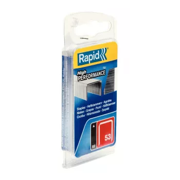 Rapid No. 53 Cienkie Zszywki Drutowe, Długość Nóżki 12 mm, Stal Ocynkowana, 2500 Sztuk 40109505