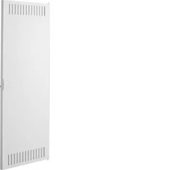 Hager Volta VDI UPV/HWV drzwi zamienne, 4-rzędowe, uchylne, stalowe, malowane na biało, szerokość 288 mm VZ126N