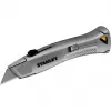 Nóż uniwersalny Stanley FMHT10505-0 FatMax Heavy Duty z wysuwanym ostrzem, srebrno-czarny, z pojemnikiem na ostrza i 3 ostrzami
