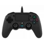 NACON PS4 Compact Controller Czarny - Przewodowy gamepad dla PS4 i PC