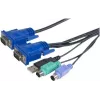 EXERTIS CONNECT Kabel Combo KVM USB, PS/2, 1,8m (66302)