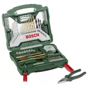Bosch 7-częściowy zestaw wierteł MultiConstruction z powłoką azotku tytanu, chwyt sześciokątny, 3-8 mm 2607017197