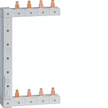 HAGER KCF663S pionowa szyna fazowa, 3-biegunowa, 63 A, 400 V, 10 mm², lewa/prawa