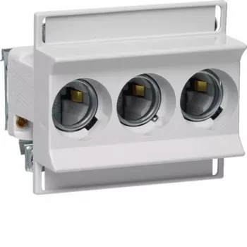 HAGER LD02K63-3SS D02 63A 3-biegunowa ceramiczna podstawa bezpiecznikowa D0