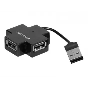 Exertis Connect 021111 Hub USB 2.0 – 4-portowy, czarny