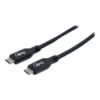 Kabel Exertis Connect USB4 USB-C do USB-C 80cm 8K 100W Czarny 532600
