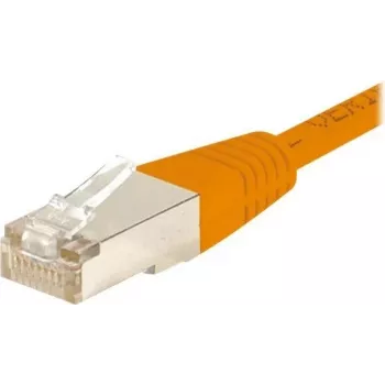 Kabel krosowy EXERTIS CONNECT CAT.6 F/UTP, pomarańczowy, 0,5 m, Slim Snagless 234100