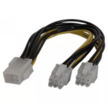 EXERTIS CONNECT Kabel adaptera zasilania PCI Express 6-pin na 2x 6-pin (146694)