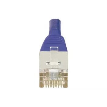 EXERTIS CONNECT kabel krosowy Cat6 F/UTP, fioletowy, 1,0 m, smukła osłona zatrzasku bez zaczepów 234170