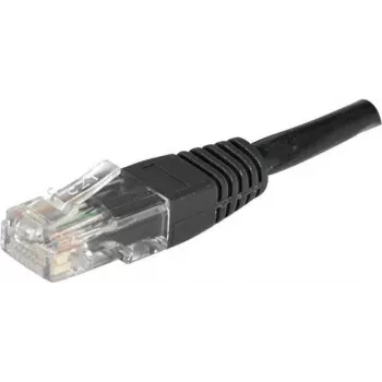 Dexlan RJ45 U/UTP CAT6 5m czarny kabel sieciowy Cat6 U/UTP (UTP) (246776)