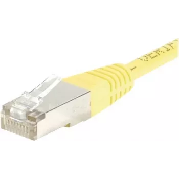EXERTIS CONNECT kabel krosowy Cat.6 F/UTP, żółty, 10 m, Slim Bend Protection 245560