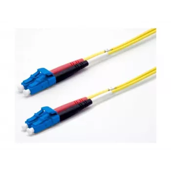 Ekivalan OS2 Duplex Światłowodowy Kabel Krosowy LC/LC 5m Żółty COZ008LCLC2SJ0050A