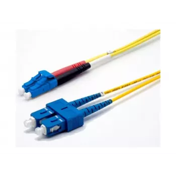 Ekivalan OS2 kabel krosowy duplex, 9/125 µm, LC/SC, żółty, 2,0 m COZ008DCLC2SJ0020A