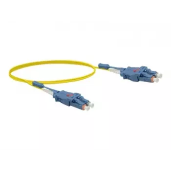 Exertis Connect kabel krosowy światłowodowy jednomodowy OS2 duplex LC/UPC do LC/UPC, 10m, żółty, LSZH 392936