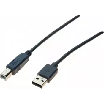 Kabel Exertis Connect USB 2.0 USB-A męski do USB-B męski 1,0 m szary 532407