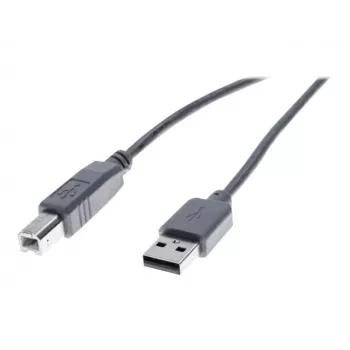 Kabel Exertis Connect USB 2.0 USB-A męski do USB-B męski 1,0 m szary 532407