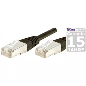 EXERTIS CONNECT Cat6 zewnętrzny wodoodporny kabel krosowy F/UTP, czarny, 50m 845050