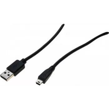 Kabel Exertis Connect USB 2.0 - USB-A męski do Mini-USB Typ-B męski - 1,5 m - Czarny 532515
