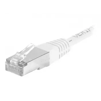 EXERTIS CONNECT kabel krosowy Cat.6a F/UTP, 15 m, czarny, 10 Gbps, smukły, bez zaczepów, z odciążeniem 850021