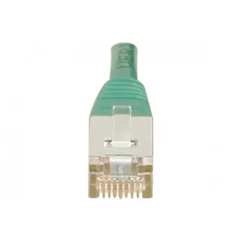 EXERTIS CONNECT kabel krosowy Cat.6 F/UTP, 20 m, zielony, RJ45, smukła osłona bez zaczepów 853329