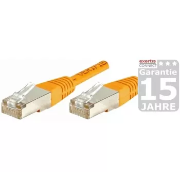 EXERTIS CONNECT CAT.6 S/FTP PiMF kabel krosowy, pomarańczowy, 10 m 854472