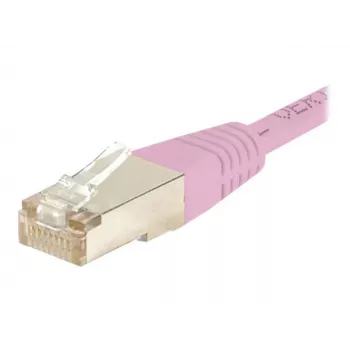 EXERTIS CONNECT kabel krosowy Cat6 S/FTP PiMF, różowy, 15 m 854486
