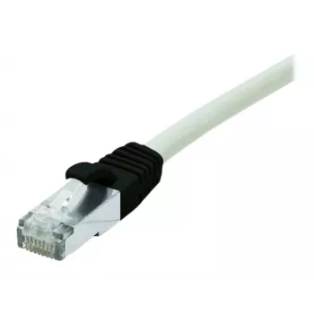 EXERTIS CONNECT kabel krosowy Cat6 S/FTP LSZH RJ45 do RJ45, 1m, szary, snagless 851310