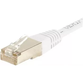 EXERTIS CONNECT kabel krosowy Cat.6 F/UTP, biały, 1,0 m, Slim Snagless, LSZH 853811