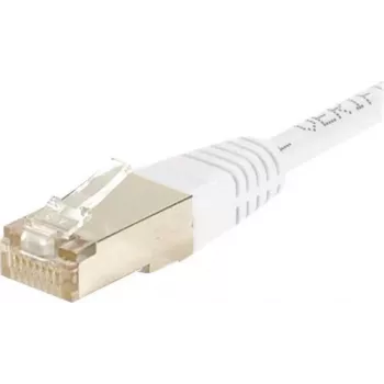 EXERTIS CONNECT CAT.6 F/UTP kabel krosowy, biały, 3,0 m, Slim Bend Protection 853814
