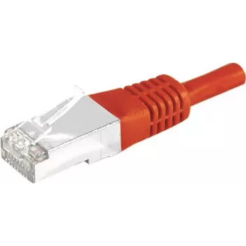 Exertis Connect 856811 kabel krosowy Cat6 S/FTP, 0,15 m, czerwony