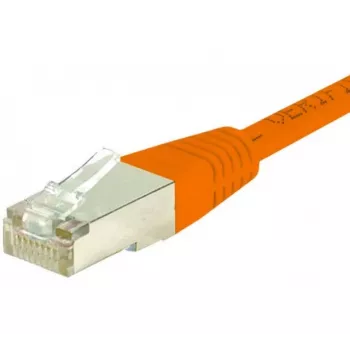 EXERTIS CONNECT kabel krosowy S/FTP CAT.6, PiMF, pomarańczowy, 15,0 m 854473