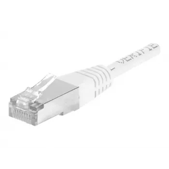 EXERTIS CONNECT kabel krosowy Cat.6a F/UTP, 10m, czarny, 10 Gbps, RJ45, smukła ochrona zgięć 850020