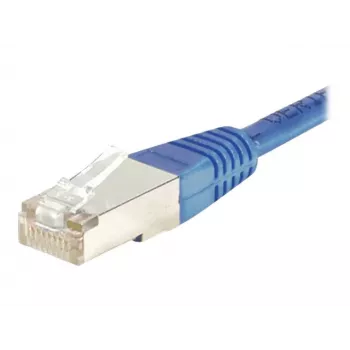 EXERTIS CONNECT kabel krosowy Cat.5e F/UTP, RJ45, niebieski, 0,3 m 857111