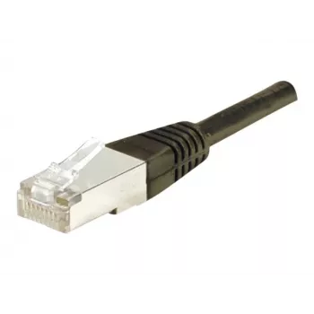 EXERTIS CONNECT kabel krosowy Cat.6 F/UTP, 30 m, czarny, smukły bezaczepowy boot 853349