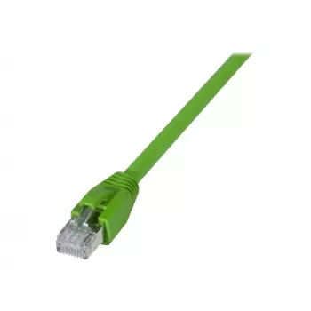 EXERTIS CONNECT Cat6A S/FTP przemysłowy kabel krosowy, PUR, zielony, 3m 854297
