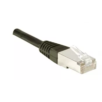 EXERTIS CONNECT kabel krosowy Cat.6 S/FTP PiMF, czarny, 0,7 m, Slim Snagless 856843
