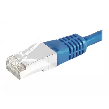 Kabel krosowy EXERTIS CONNECT Cat6 S/FTP, PiMF, niebieski, 3,0 m 856877