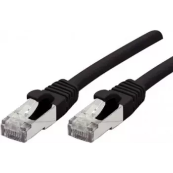 Exertis Connect 858484 kabel sieciowy Cat6a S/FTP, 1 m, czarny