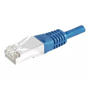 EXERTIS CONNECT kabel krosowy Cat.6A S/FTP, niebieski, 0,5 m 858315