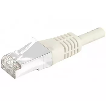 EXERTIS CONNECT kabel krosowy Cat.6 S/FTP, PiMF, szary, 0,3 m, Slim Snagless 856819
