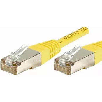 Kabel krosowy Ethernet Exertis Connect Cat6 S/FTP, RJ45, żółty, 3 m 856876