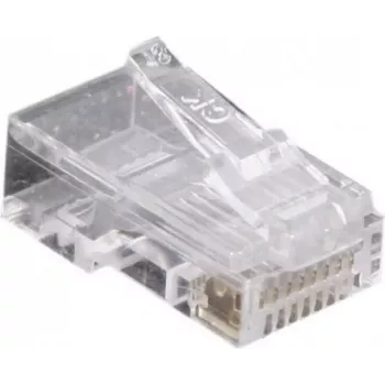 EXERTIS CONNECT EXC920450 przezroczyste złącze przewodowe RJ45