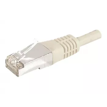 Kabel krosowy EXERTIS CONNECT Cat.6a F/UTP, 2 m, szary, 10 Gbps, RJ45, Slim Snagless Boot 859505