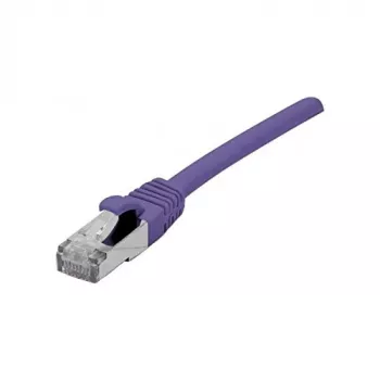 Kabel krosowy EXERTIS CONNECT Cat 6A S/FTP, fioletowy, 20 m, Slim Snagless, 10 Gbps 858524